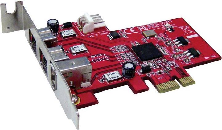 Immagine prodotto Renkforce Scheda PCI Express a 3 porte FireWire 400/800