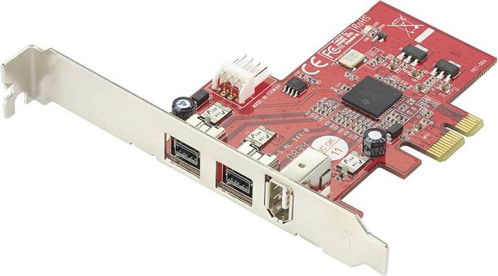 Immagine prodotto Renkforce Scheda PCI Express a 3 porte FireWire 400/800