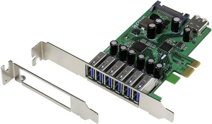 Renkforce Carte contrôleur 7 ports USB 3 PCI-Express