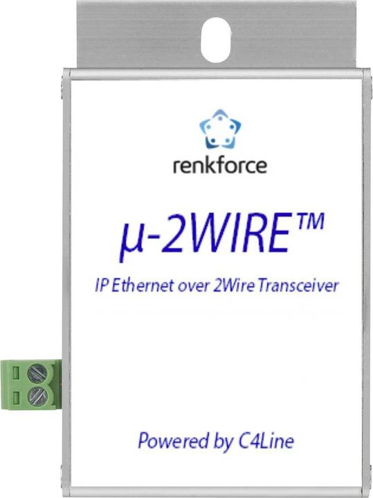 Produktbild Renkforce IP Ethernet über 2-Draht mit PoE (Netzwerk Zubehör)