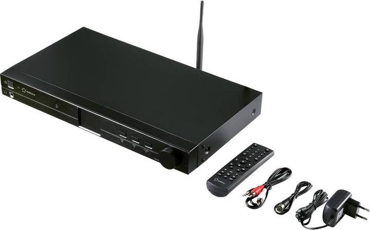 Image du produit Renkforce RF-DAB-IR 1700 Tuner HiFi DAB+, FM, Radio Internet, Bluetooth, Compatible WLAN DLNA (DAB+ DAB, FM, Bluetooth, WiFi)