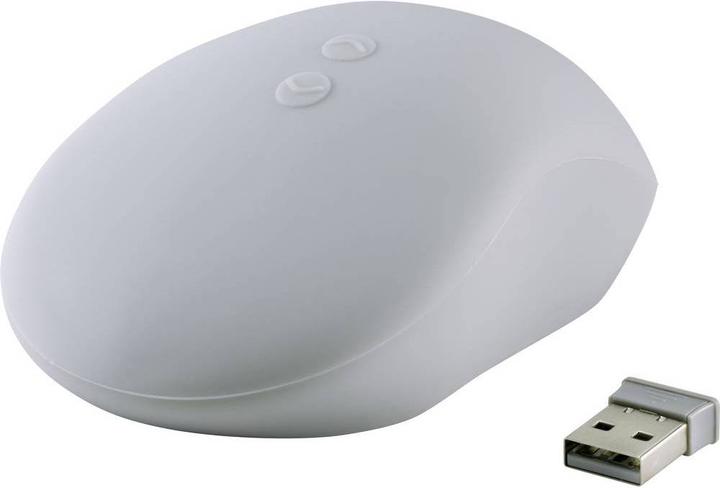 Produktbild Renkforce IP53 spritzwassergeschützte kabellose Maus für Industrie, Labor und Medizin (Kabellos)