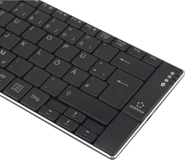 Actual product image Renkforce Bluetooth Keyboard Slim (DE, Wireless)