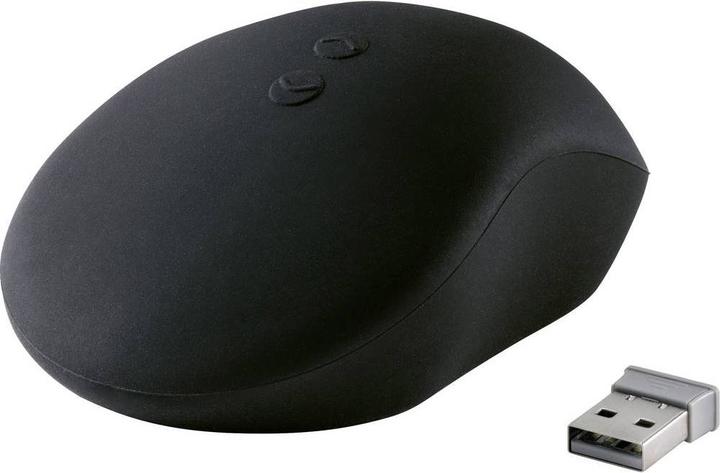 Actual product image Renkforce Wireless mouse for industry laboratory and medicine IP53 splash-proof antimicrobial EN60601 Black (Wireless)