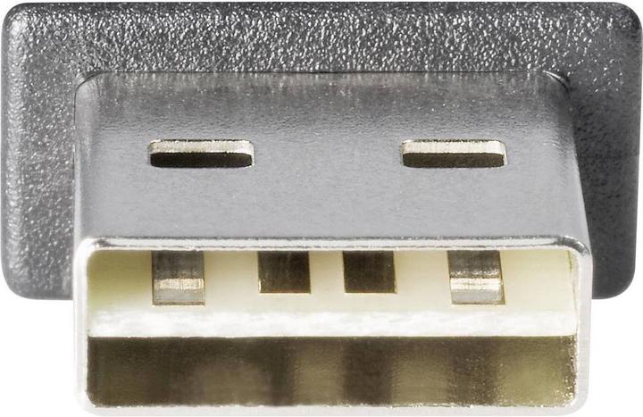 Immagine prodotto Renkforce Cavo di connessione USB 2 A/Micro-B da 1,8 m con spina reversibile: non inserire mai più il cavo (1.80 m, USB 2.0)
