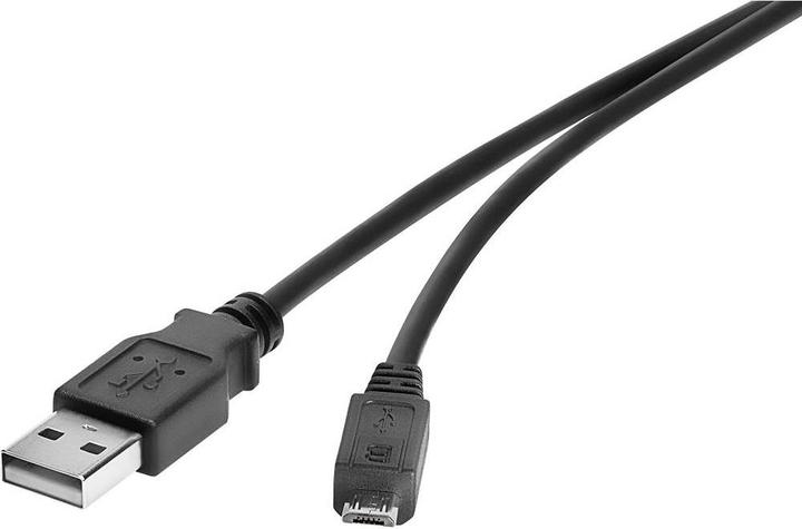 Renkforce USB 2 Anschlusskabel A/Micro-B 0.3 m (0.30 m, USB 2.0)