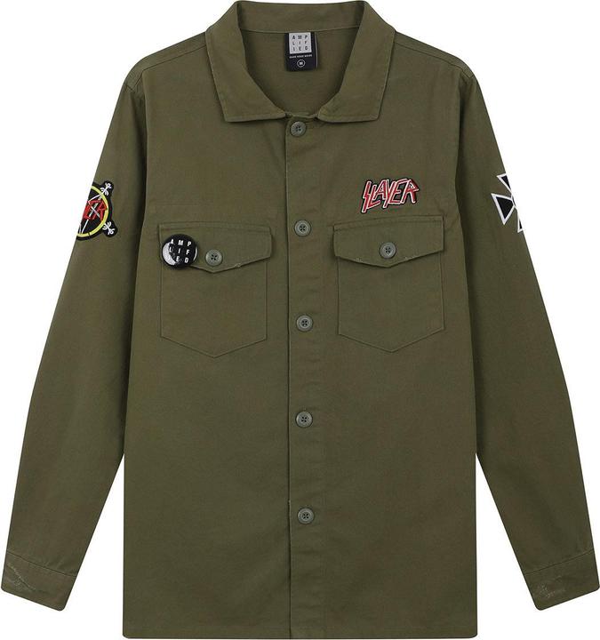 Immagine prodotto Amplified Sopra Camicia Militare Slayer Uomo (3XL)