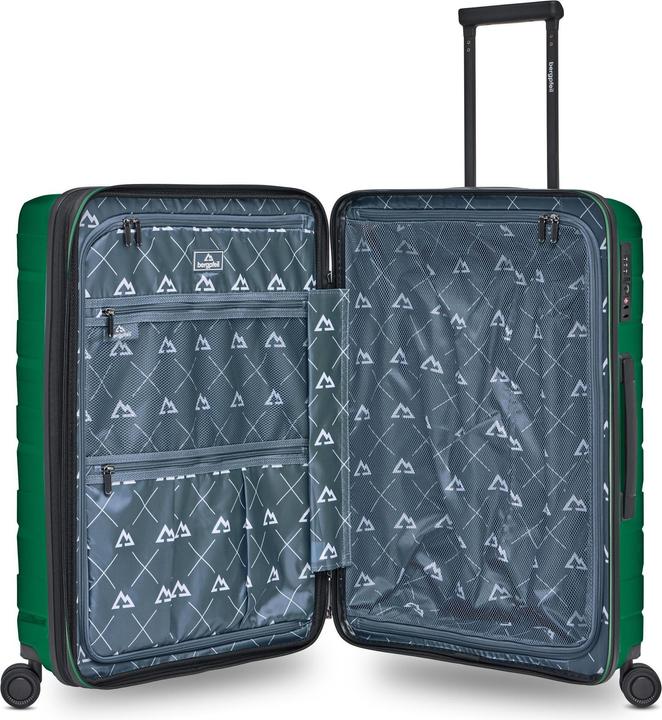 Image du produit Bergpfeil Travel 4-Rollen Trolley M 66 cm mit Dehnfalte (72 l, M (50 - 90l))
