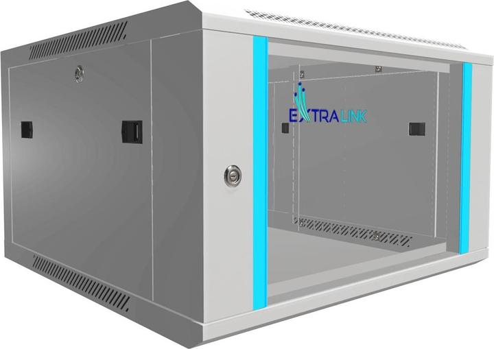 Actual product image Extralink EX.8567 Rack 6U Wall Mounted Shelf (6 RU, 19 inch rack)