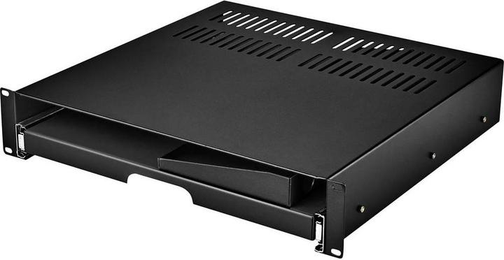 Produktbild Renkforce 48.26 cm (19”³) Tastaturschublade & Dokumentenablage 2 HE