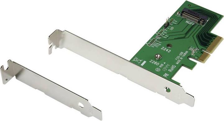Renkforce Interface Converter PCIe M.2 NGFF Low Profile Host Adapter