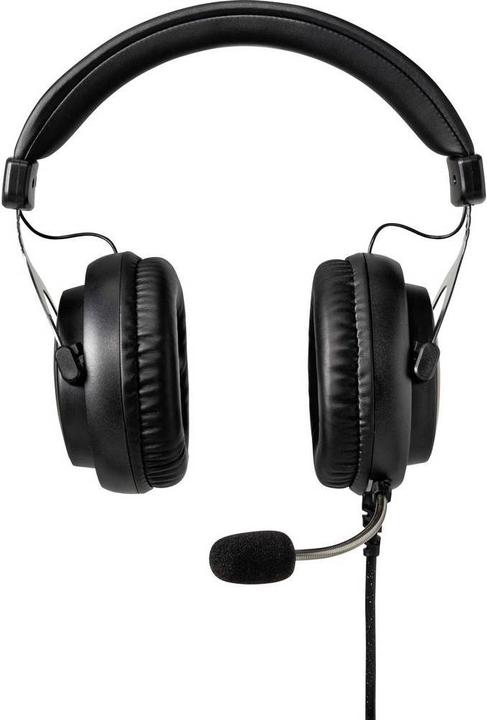 Produktbild Renkforce Gaming Headset USB schnurgebunden 7.1 Surround Over Ear Black, mit LED (Kabelgebunden)