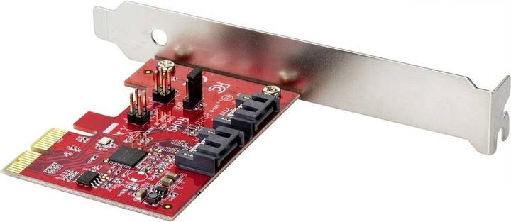 Actual product image Renkforce SATA 6 Gbps 2 Port RAID Controller Card PCIe