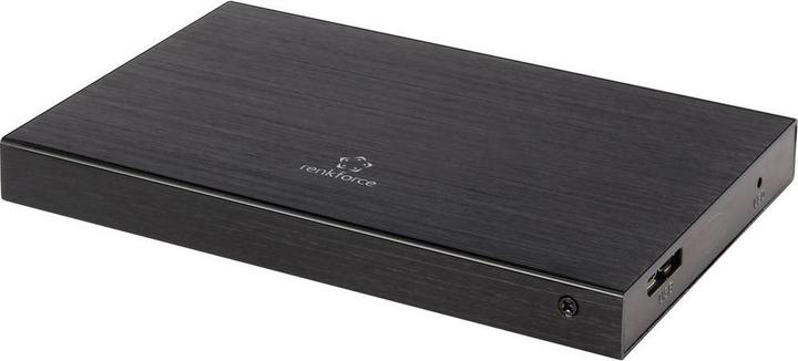 Produktbild Renkforce 6.35 cm (2.5”³) SATA Festplattengehäuse USB 3 Alu (2.5")