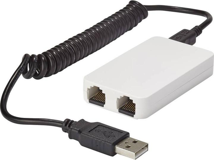 Image du produit Renkforce Commutateurs Ethernet superslim avec alimentation USB (3 Ports)