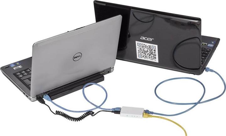 Image du produit Renkforce Commutateurs Ethernet superslim avec alimentation USB (3 Ports)