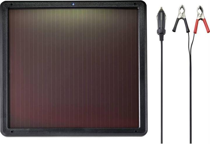Actual product image Renkforce Car Solar Battery Protection Amorphous Solar Cell 12 V