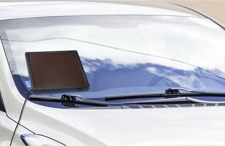 Actual product image Renkforce Car Solar Battery Protection Amorphous Solar Cell 12 V