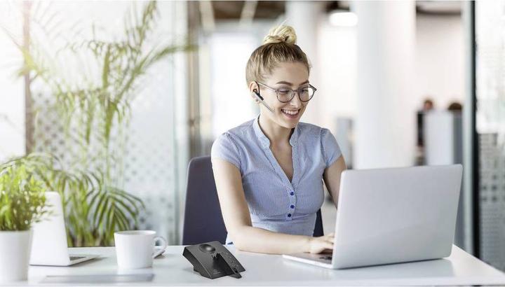Produktbild Renkforce Bluetooth-Headset mit Ladestation (ANC, 4.50 h, Kabellos)