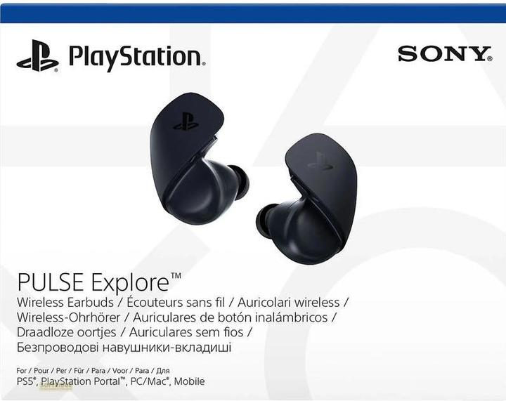 Actual product image Sony PS5 Headset Pulse Explore "Ear Buds" black (Wireless)