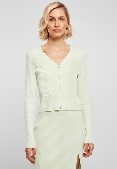 Immagine prodotto Urban Classics Cardigan corto a costine da donna - 16980 (3XL)