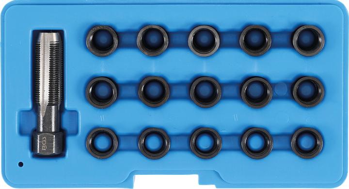 Produktbild BGS Reparatursatz für Zündkerzengewinde M14 x 1,25 mm 16-tlg.
