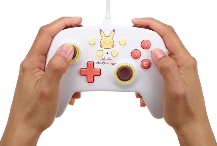 Image du produit PowerA Manette filaire améliorée pour Nintendo Switch - Type électrique Pikachu (Switch)