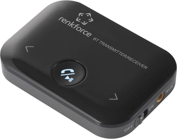 Immagine prodotto Renkforce Trasmettitore e ricevitore audio Bluetooth con batteria e microfono (Trasmettitore e ricevitore)