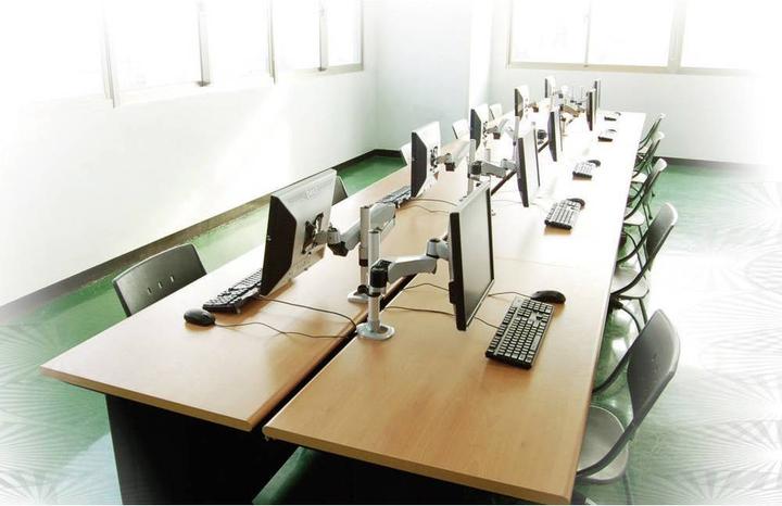 Immagine prodotto SpeaKa Professional Portamonitor a 2 pieghe Flex, Tisc (Tavolo, 27")