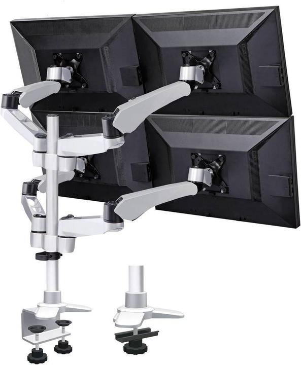 Produktbild SpeaKa Professional Flex 4fach Monitorhalter, Tischmontage m (Tisch, 27")