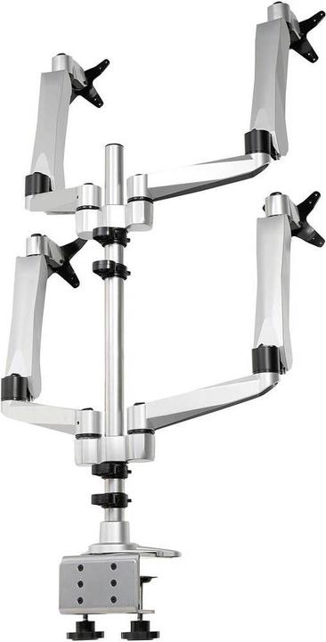 Produktbild SpeaKa Professional Flex 4fach Monitorhalter, Tischmontage m (Tisch, 27")