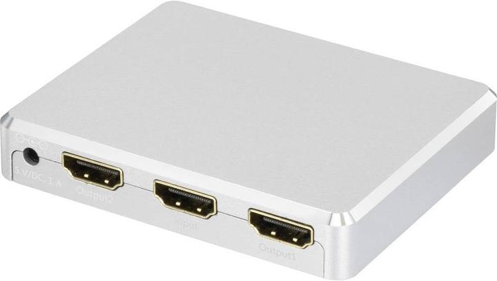 Actual product image SpeaKa Professional Ultra Slim 2 Port HDMI Splitter
