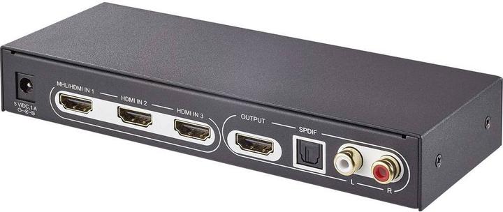 SpeaKa Professional 3 port HDMI switch 1360279 3D