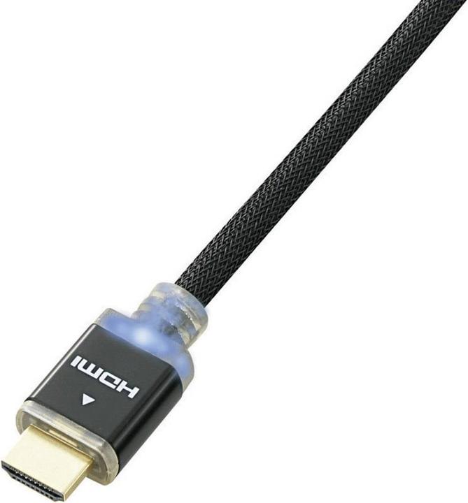 Produktbild SpeaKa Professional Speaka HDMI Kabel mit LED-Beleuchtung 1 m (1 m, HDMI)