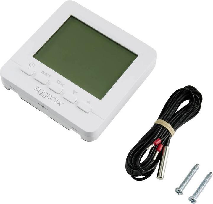Image du produit Sygonix Thermostat d'ambiance Thermostat de chauffage programmable, numérique