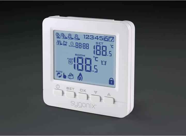 Image du produit Sygonix Thermostat d'ambiance Thermostat de chauffage programmable, numérique