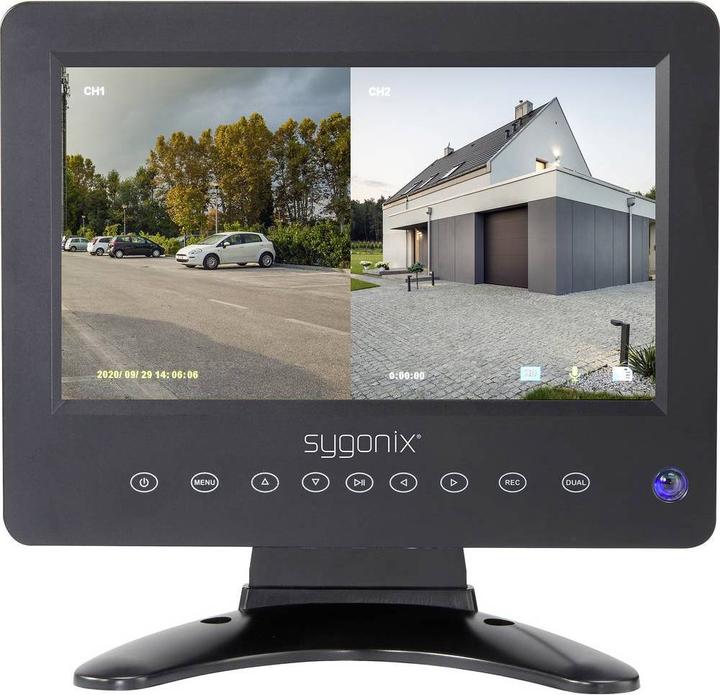 Immagine prodotto Sygonix Set di telecamere di sorveglianza AHD a 2 canali con telecamere da 1280 x 720 pixel (1280 x 720 pixel)