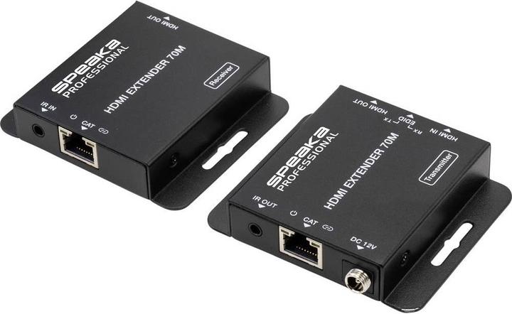 Produktbild SpeaKa Professional 4K HDMI Extender (Verlängerung) über Netzwerkkabel (Extender)