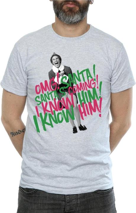 Image du produit Elf - T-shirt SANTA'S COMING - Homme (S)