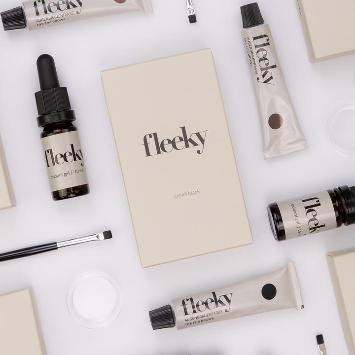 Produktbild Fleeky Tint Kit - Augenbrauen Haarfärbeset (Haarpflege set)
