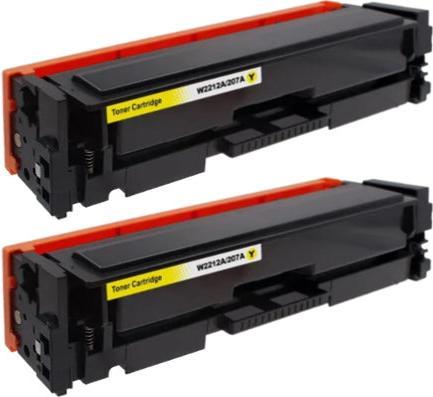 Actual product image Hermex Alternative toner to HP 207A W2212A (Y)
