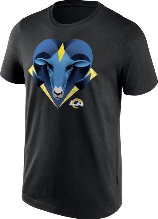 Fanatics NFL Shirt - ILLUSTRATION Los Angeles Rams - XL (XL)