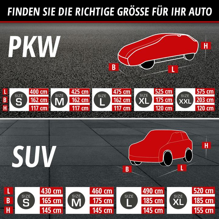 Immagine prodotto Walser Telone antigrandine per auto, protezione UV ibrida, protezione antigrandine per garage taglia S