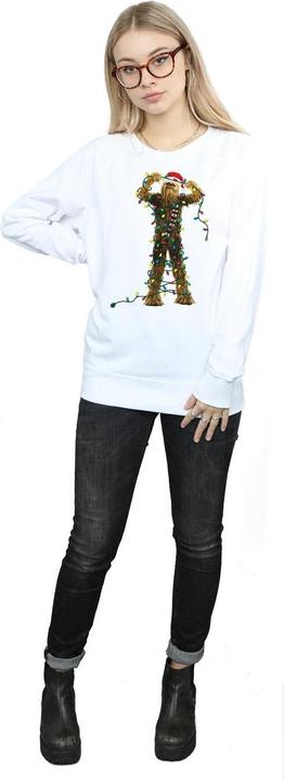 Image du produit Star Wars - Sweat CHEWBACCA CHRISTMAS LIGHTS - Femme (M)