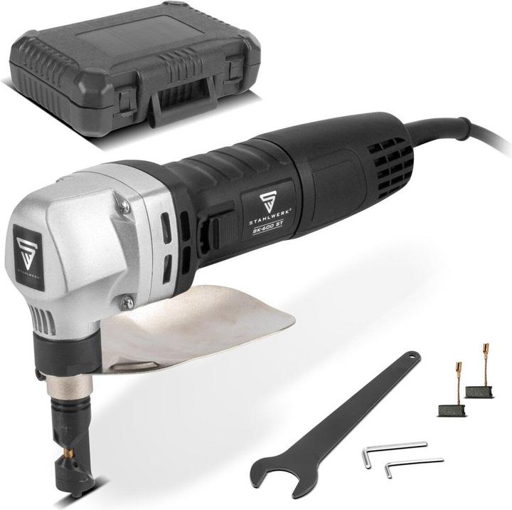 Stahlwerk Blechknabber BK-600 ST mit 600W und 2.000 U/min bis 2,5mm Schnitttiefe