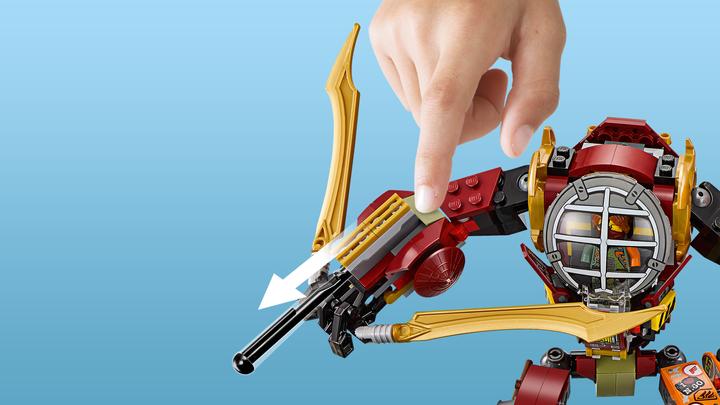 Immagine prodotto LEGO Scavatore di tesori Ninjago M.E.C. (70592, LEGO Ninjago)