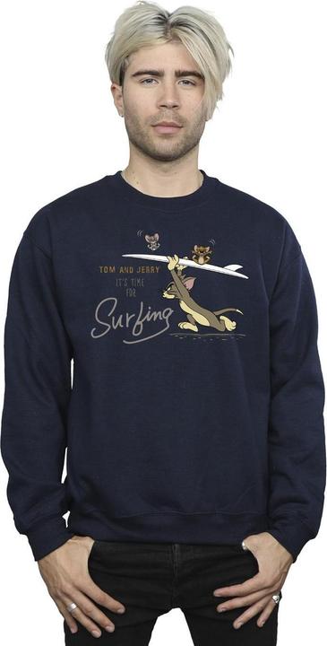 Image du produit Tom & Jerry - Sweat IT'S TIME FOR SURFING - Homme (L)