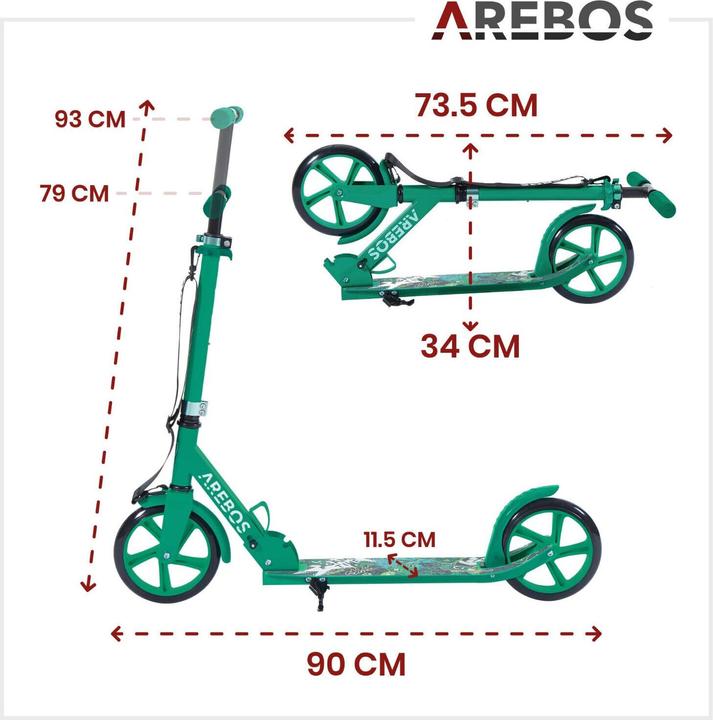 Produktbild Arebos Tretroller