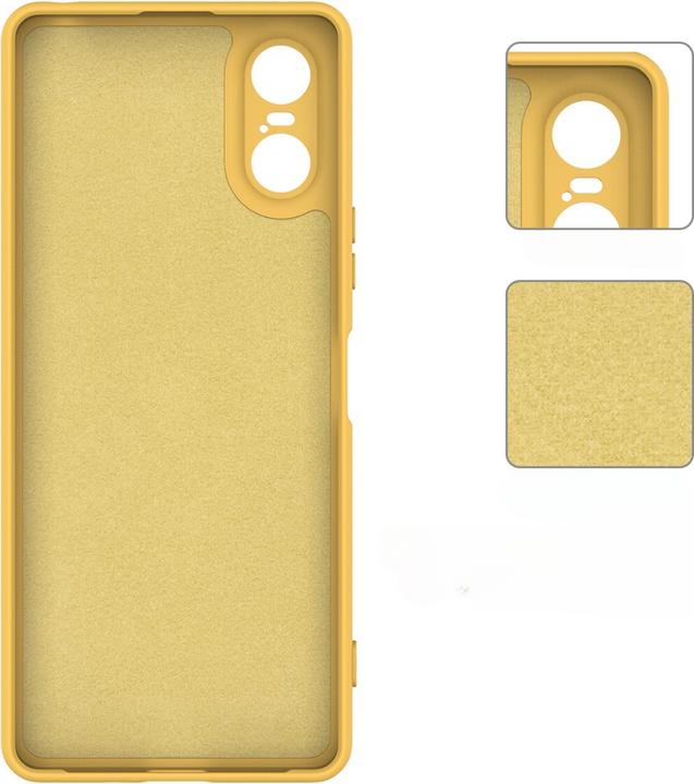 Actual product image Cover-Discount Sony Xperia 10 VI - Silicone rubber cover (Sony Xperia 10 VI)