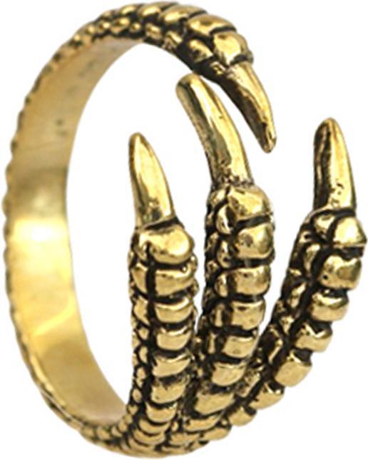 Produktbild Star Piercing Ring vergoldet Drachenklaue (Messing)
